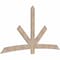 Ekena Millwork Alberta Smooth Timber Gable Bracket, Douglas Fir, 96"W x 52"H x 1 1/2"D x 5 1/2"F, 13/12 Pitch GBW096X52X0206ALB00SDF - alternate 3